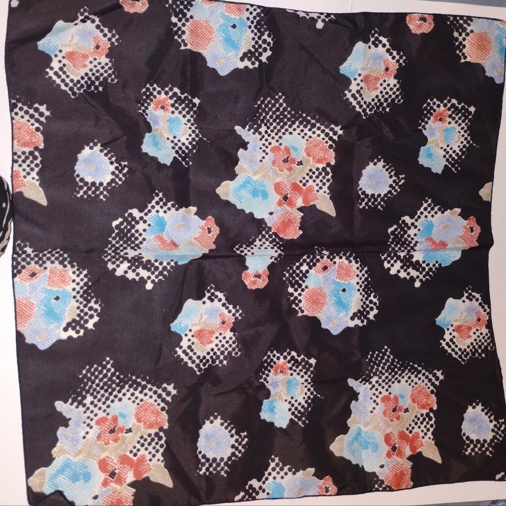 Floral Patterned Scarf